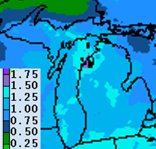 Map of Michigan